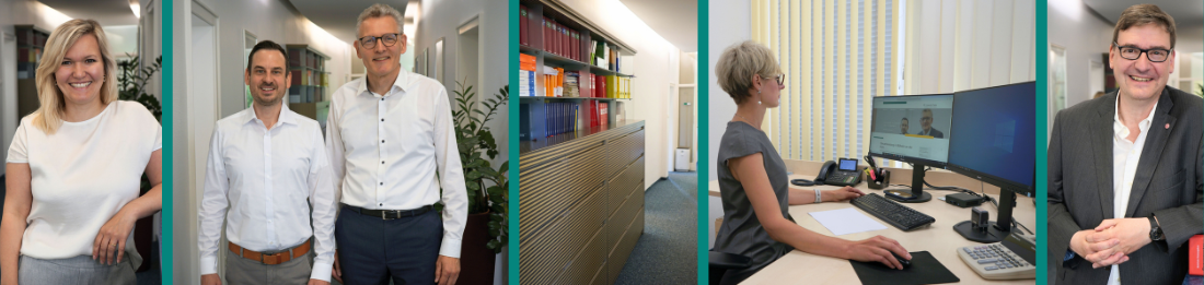 Header-Bild mit Mitarbeitenden von der Lorenz & Ciesla GmbH Steuerberatungsgesellschaft
