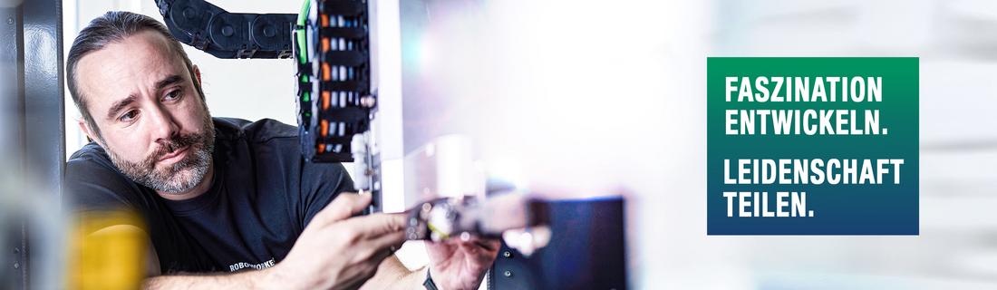 Jobboard Bild Faszination entwicklen. Leidenschaft teilen.