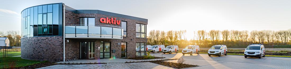 Das Verwaltungsgebäude von aktiv in Emden