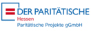 Auf dem Bild ist das Logo der paritätischen Projekte gGmbH zu sehen