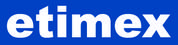 Etimex Logo in dunkelblau und weißer Schrift 